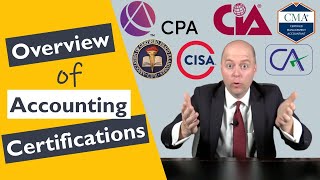 Overview of Certifications for Accountants [upl. by Nnitsuj]