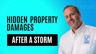 Hidden Property Damages Everyone Should be Aware of After a Storm [upl. by Drazze107]