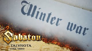 SABATON  Talvisota Official Lyric Video [upl. by Morry]