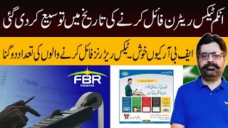 Income Tax returns filing date extended  FBR happy  Tax returns filers doubled  Faisal Ghumman [upl. by Freytag15]