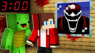 100 Days vs MARIO 85  Can JJ and Mikey Make It   Minecraft Maizen [upl. by Kcyrred]