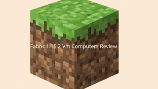 Lets Go Over Minecraft 1152 VM Computers Mod [upl. by Joselyn]