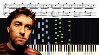 Yann Tiersen  Comptine dun autre été Amélie  Piano Tutorial  SHEETS [upl. by Nomaj747]