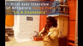 Pooja in karagada kuntecubbon park during Bengaluru karaga festival by SriAGnanendraPoojari [upl. by Dutchman]