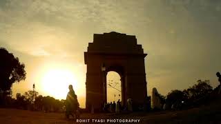 India Gate  Time Lapse [upl. by Creedon]