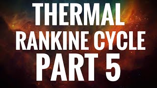 KTUTHERMALRANKINE CYCLE  PART 5 PROBLEMS [upl. by Lancey]