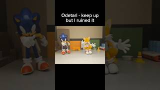 Odetari keep up but i ruined it sonic tails animation funny [upl. by Leeda906]