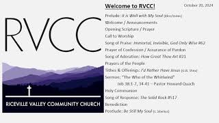 RVCC October 20 2024 [upl. by Aeslahc724]