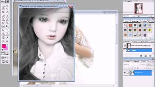 Smudge Tool Adobe photoshop 7 0 YouTube [upl. by Nireves646]