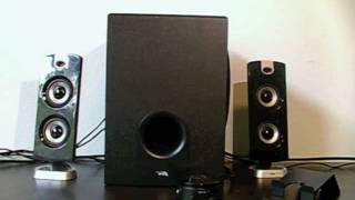 First Thoughts of a 21 Cyber Acoustics Speakers CA3602 [upl. by Brande289]