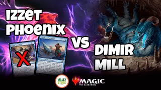 IZZET PHOENIX VS DIMIR MILL  Pioneer Tournament round 3 [upl. by Wiltsey]