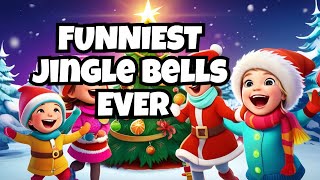 Hilarious Jingle Bells Parody🎄 Laughoutloud Christmas songs for kids [upl. by Norel]