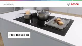 Bosch Hob Features  Flex Induction [upl. by Weksler]