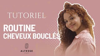 Démêlage facile pour cheveux bouclés  une routine parfaite avec Altesse Studio [upl. by Arrak]