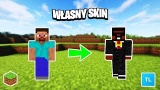 Jak mieć WŁASNEGO SKINA w Minecraft👖👘 [upl. by Tnilk]