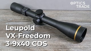 Leupold VXFreedom 39x40 CDS Rifle Scope Review  Optics Trade Review [upl. by Shaylynn808]