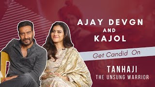 TANHAJI The Unsung Warrior  Ajay Devgn and Kajols EXCLUSIVE interview [upl. by Fulvi]