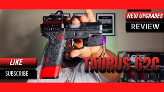 Custom Taurus G2c G3c 9mm New Upgrades Strobe Effect Warning Links in description taurusg2c [upl. by Ynamrej]