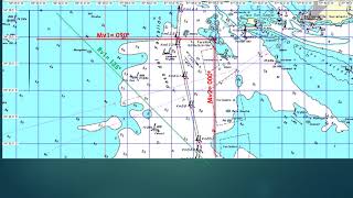 Ejercicios de Navegación  Marcaciones Demoras Sucesivas 1 [upl. by Amice]