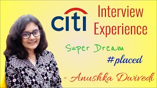 Citi Bank Interview Exp Analyst 🔥🔥 Ft Anushka 😎🔥 [upl. by Euk719]