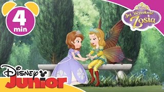 Jej Wysokość Zosia  Skrzydła Amber Oglądaj w Disney Junior [upl. by Lanam]