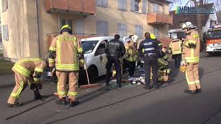 Frankenthal Unfall Schwarzwald Odenwaldstraße Flomersheim [upl. by Bornie]