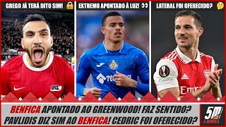 Benfica 202425 ● Greenwood apontado ao Benfica Pavlidis diz sim às águias Cedric foi oferecido [upl. by Caldeira188]