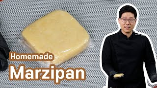 Homemade Marzipan recipe  Done in 5 minutes  Pastry 101 [upl. by Bajaj]