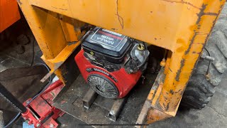 Lahman Mini Skid Steer Repower First Start Part 2 [upl. by Onileba]