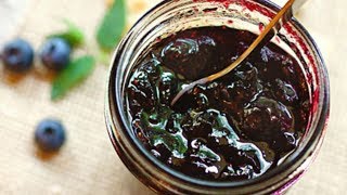 How to Make Homemade Blueberry Jam [upl. by Haneekas]