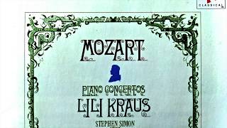 Mozart  Piano Concertos No2021222324252627  Presentation Centurys record  Lili Kraus [upl. by Arhsub]