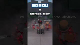 Garou X Metal Bat Combo The Strongest Battleground strongestbattlegrounds roblox pvp [upl. by Soilisav988]