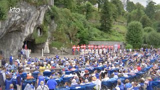 Chapelet du 15 août 2024 à Lourdes  Solennité de lAssomption [upl. by Berliner913]