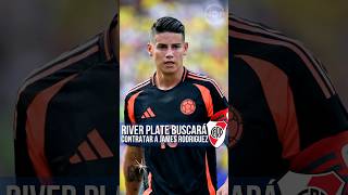 River Plate sueña con contratar a James Rodriguez el colombiano se encuentra libre 😱 [upl. by Dippold]