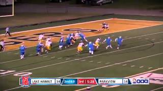 Parkview HS 3 Koilan Jackson 6yd run TD [upl. by Sixele923]