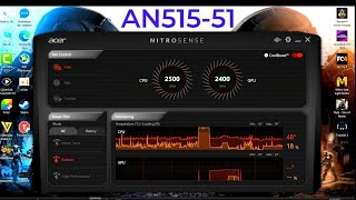 How To Install NitroSense On Acer Nitro 5  AN51551 [upl. by Llewxam514]