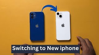 Transfer All data from your old iPhone to your new iPhone II 100 FREE Trick ✅ [upl. by Acirretahs]