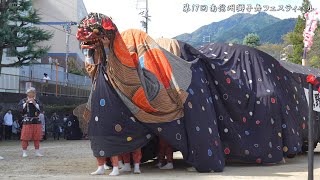 河野大宮神社獅子舞 第17回南信州獅子舞フェスティバル 2024年 第1会場  長野県飯田市 [upl. by Lody]