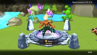 Summoners War 2024  Summon 130 Mytstical Scroll rpg battle game summonerswar summon [upl. by Bobina]