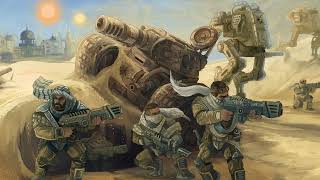 quotTallarn Desert Raidersquot Warhammer 40K fan song [upl. by Ruenhs]