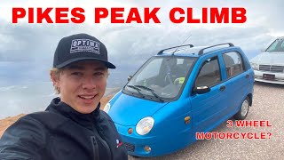 Pikes Peak in 3 Wheeled Car  Christopher Polvoorde [upl. by Everara]