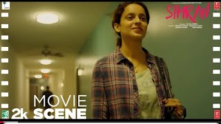 quot Tu na pakki Gujrati Hai  l simran  movie scene 1 l kangana Ranaut l Hansal mehata l TSeries [upl. by Ahsoik]