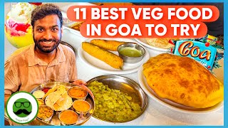 Best Veg Goa Food Tour with Veggie Paaji  Goan Thali Breakfast Goa Night Life amp More [upl. by Reitman860]