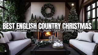 Best English Country Christmas Decoration Ideas to Inspire Your Holiday Style [upl. by Konstance777]