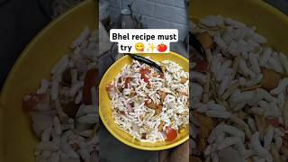 Easy bhel recipe you must give it a try 😋✨ youtubeshorts shorts easyrecipe bhel healthyfood [upl. by Aiker]