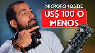 Micrófonos BARATOS para podcast 🎙️🤑 [upl. by Elac]