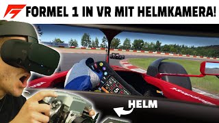 Formel 1 in VIRTUAL REALITY mit Helmkamera Die beste F1 2022 Simulation [upl. by Nnov463]