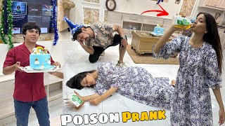 Poison Prank Whit Mamu 🤮 Saba Marna Wali Thi 😨 [upl. by Sheryle]