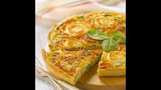 Recette Quiche Jambon et Épinards [upl. by Ellerad708]