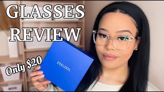 Zeelool Prescription Glasses Review  Not Sponsored [upl. by Kimitri]